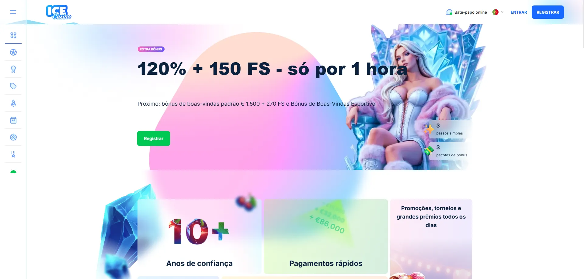 ice casino plataforma online com mais de 3500 jogos para jogadores brasileiros